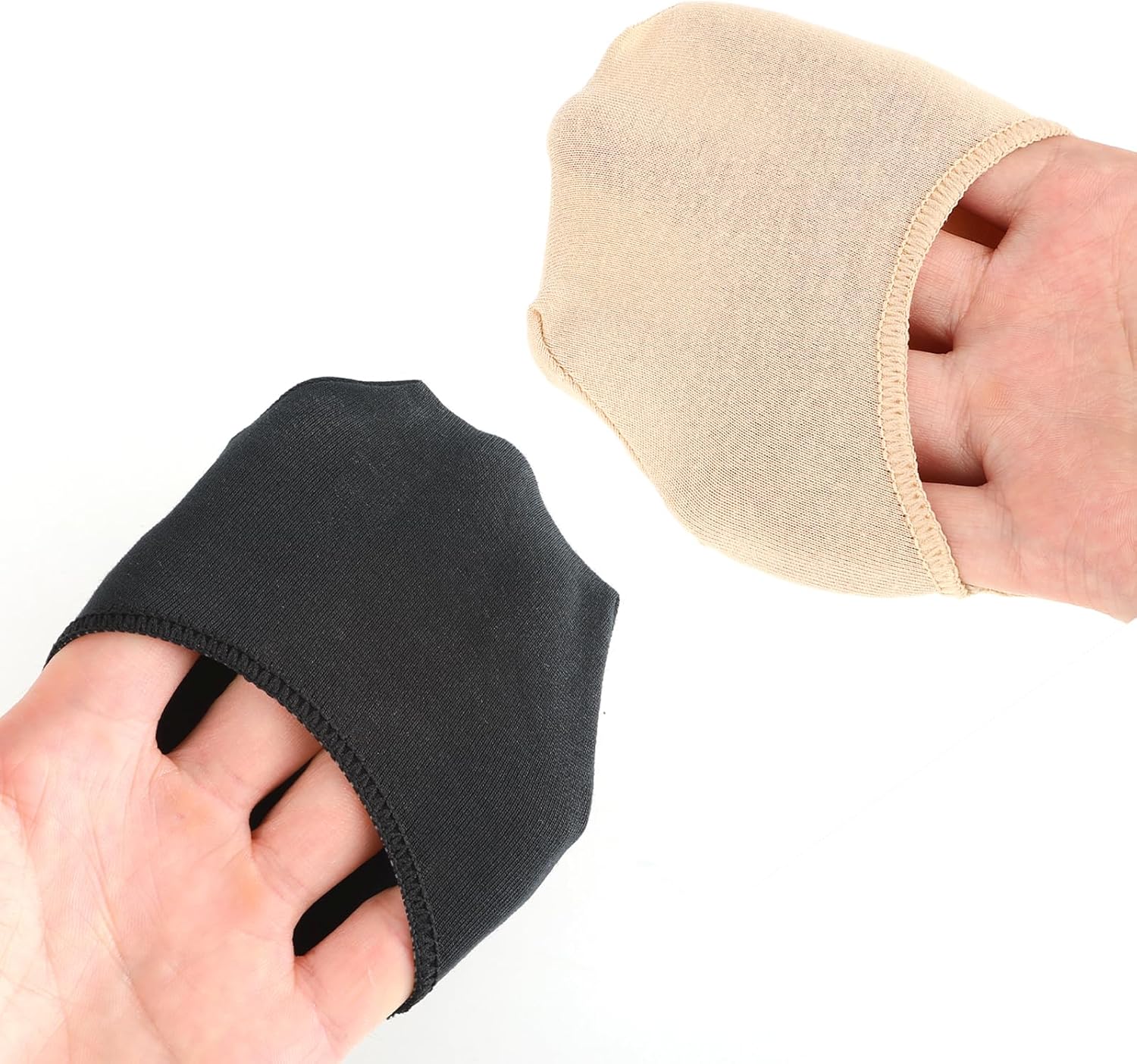 Ball of Foot Cushion Socks, Women's Toe Cover with Padding, Toe Topper Socks - Image 2