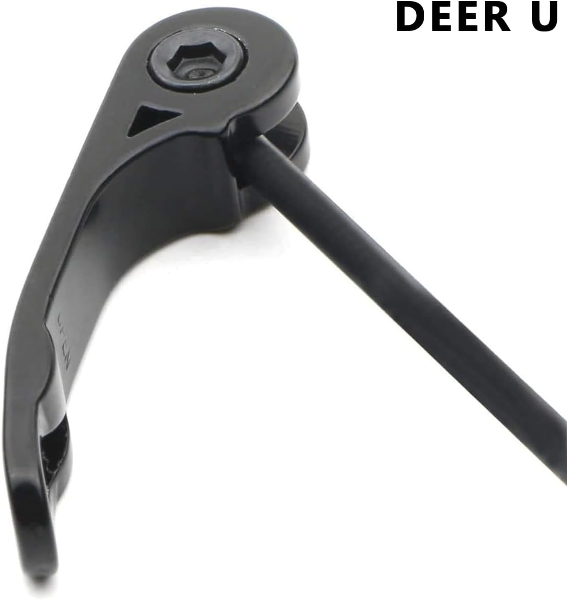 Road Mountain Bicycle MTB Wheel Hub Front and Rear Skewers Quick Release Clip Bolt Lever Axle QR 145/180 mm, a Pair - Image 4