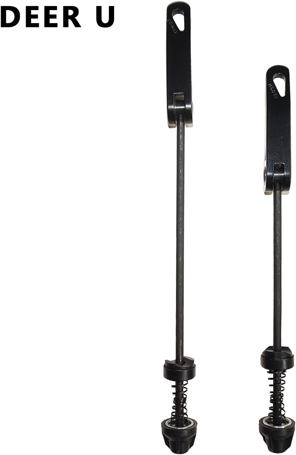 Road Mountain Bicycle MTB Wheel Hub Front and Rear Skewers Quick Release Clip Bolt Lever Axle QR 145/180 mm, a Pair - Image 5