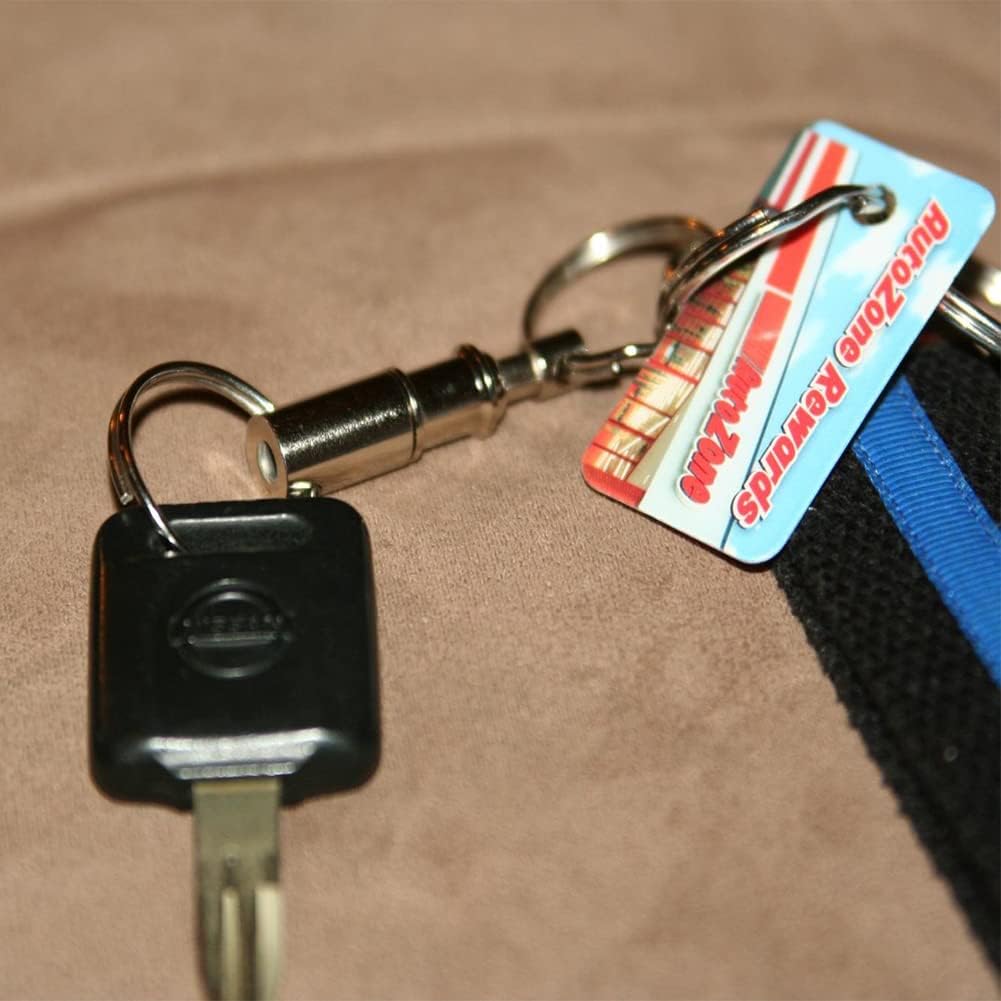 3 Pack Quick Release Detachable Keychain Dual Pull Apart Key Chain Spring Split Snap Separate Double Key Ring Lock Valet Keys Flashlights DIY Crafts Accessories - Image 5