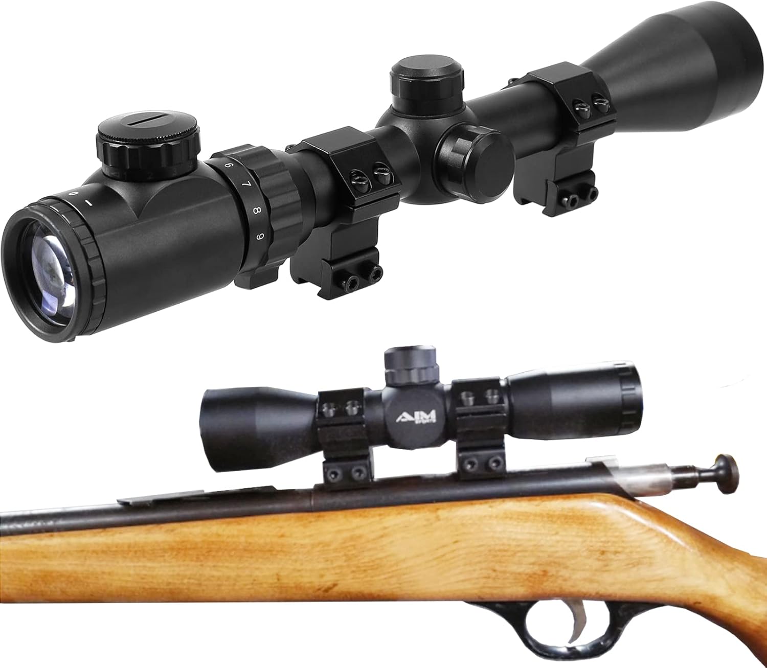 1'' Dovetail Scope Rings, 2 Pack High Profile or Medium Profile 1 Inch Scope Mount Rings for 11mm Dovetail Rails - Image 6