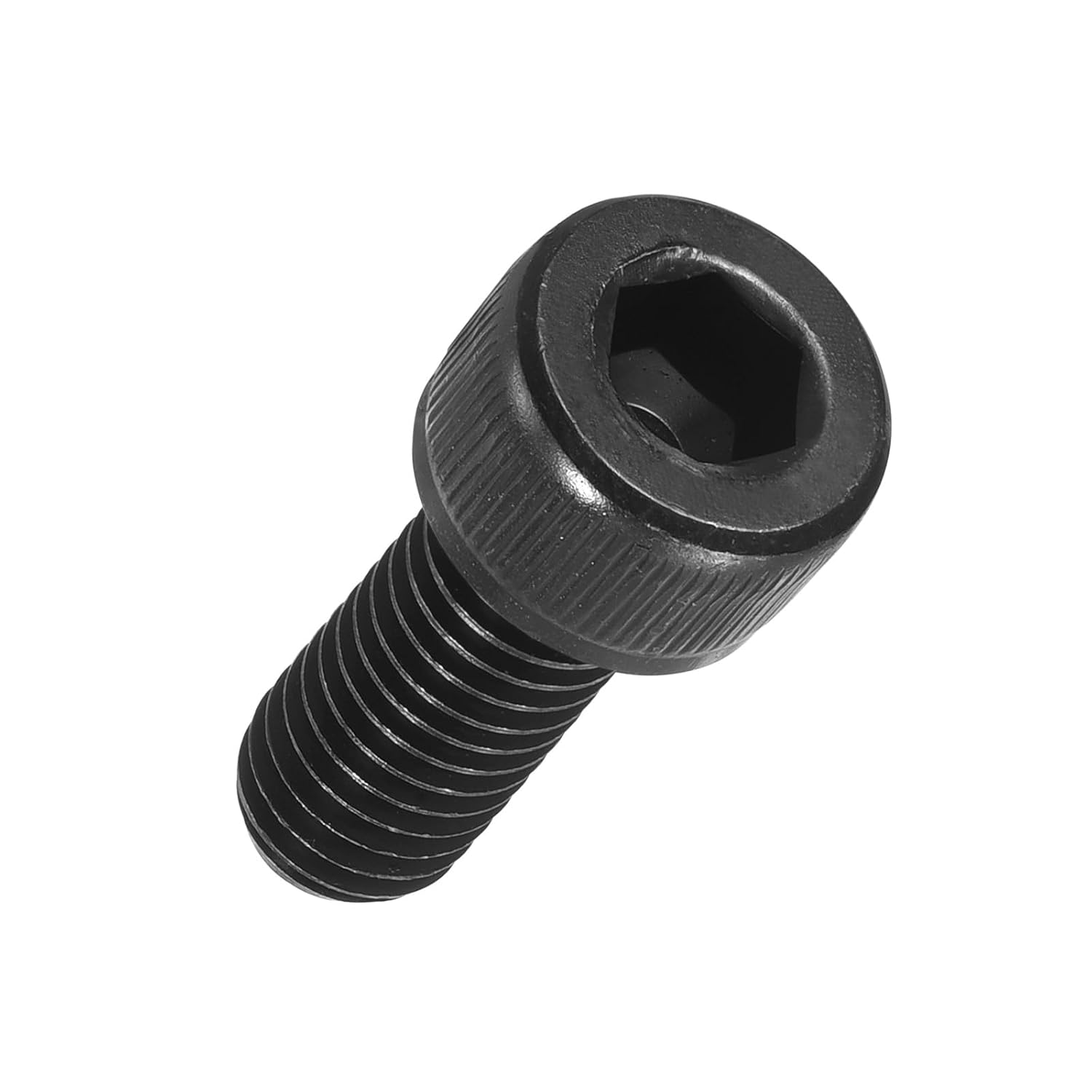 40pcs Socket Head Cap Screws - [M8-1.25 x 20mm] Alloy Steel Black Oxide Grade 12.9 Internal Hex Screw for 3D Printer Furniture Industrial Use, Black - Image 1