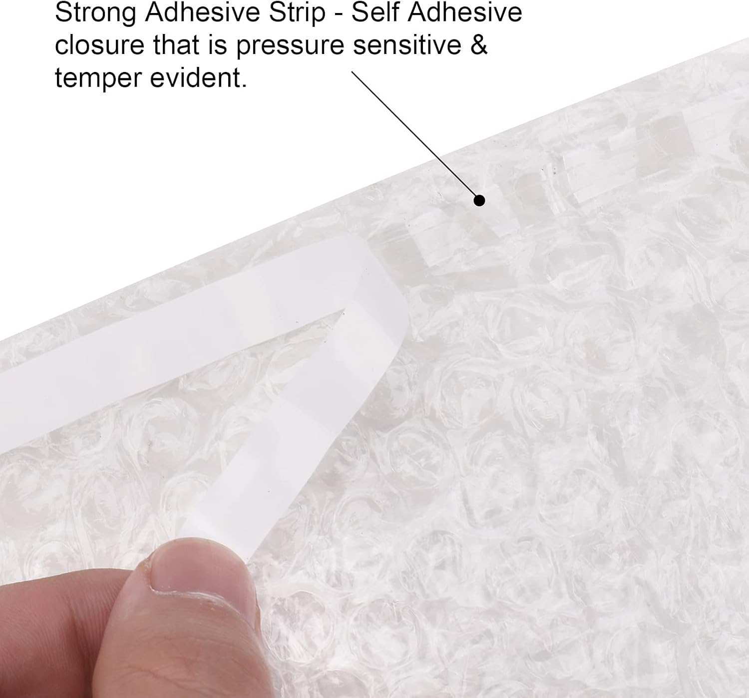 100Pack Small Bubble Out Bag Pouches 3.15