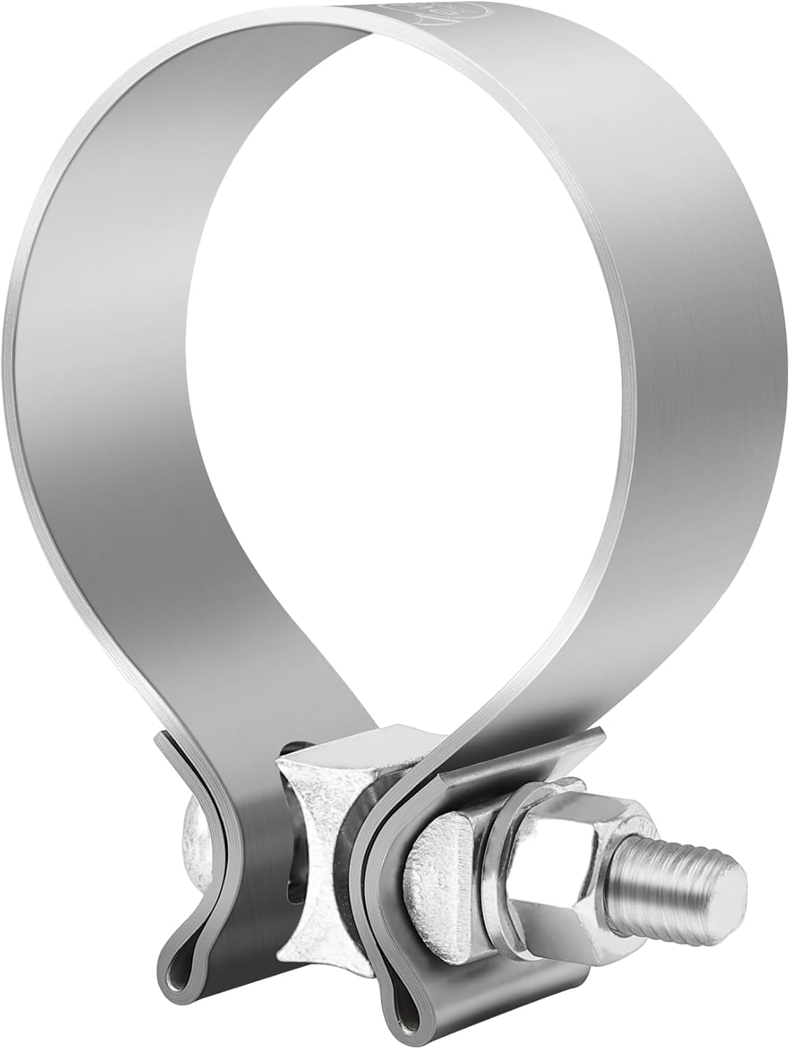 3.0 Inch Exhaust Clamp, Narrow Band Muffler Clamp Stainless Steel for Pipes, Mufflers, Catalytic Converters - Image 1