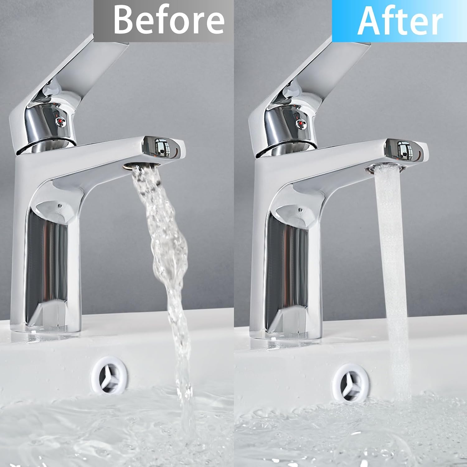 12 PCS Faucet Aerator Set, M16.5, M18.5, M21.5, M24, Kitchen & Bathroom Sink Aerator Replacement with Key Removal Wrench Tool - Image 5