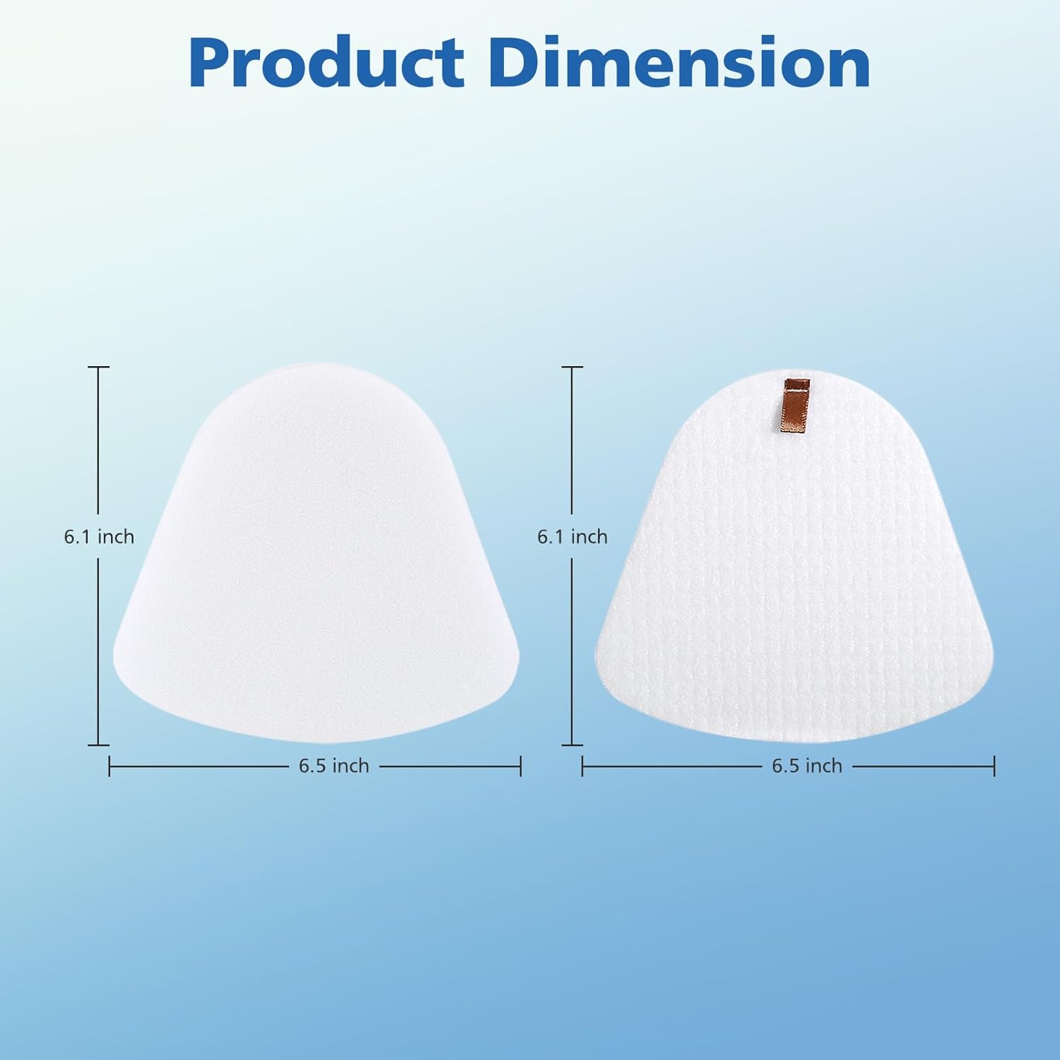 4 Foam & Felt Filters Kit for Shark Vacuum Navigator Lift Away Filter Replacement ZU503AMZ, NV350, NV351, NV352, NV355, NV356E, NV360, NV370, NV391, UV440, UV490, UV500, UV540, UV550, CU500 - Image 5