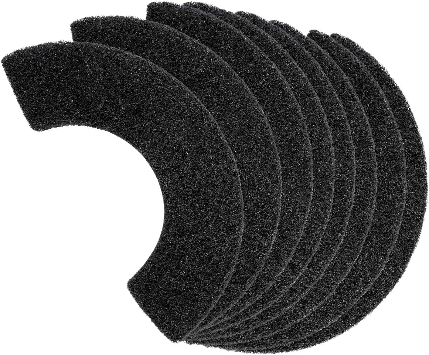 8Pcs Carbon Filters Compatible with LR 4,Replacement Activated Charcoal Filters for Litter Box Carbon Premium Filter,Thickened and Durable,Eliminate Odor and Controls Moisture on Pet's Body - Image 1