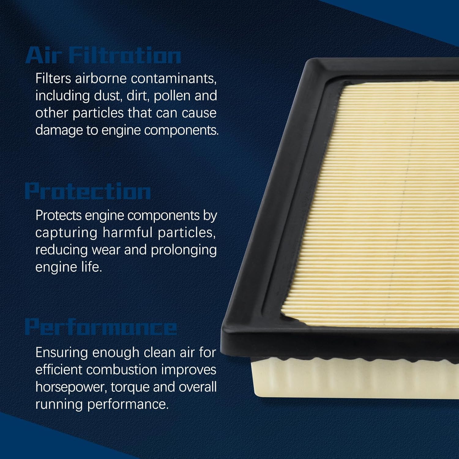 16546AA16A Engine Air Filter for 2017-2023 Subaru Impreza,2018-2023 Crosstrek,2019-2023 Ascent/Forester,2020-2023 Legacy/Outback - Image 5