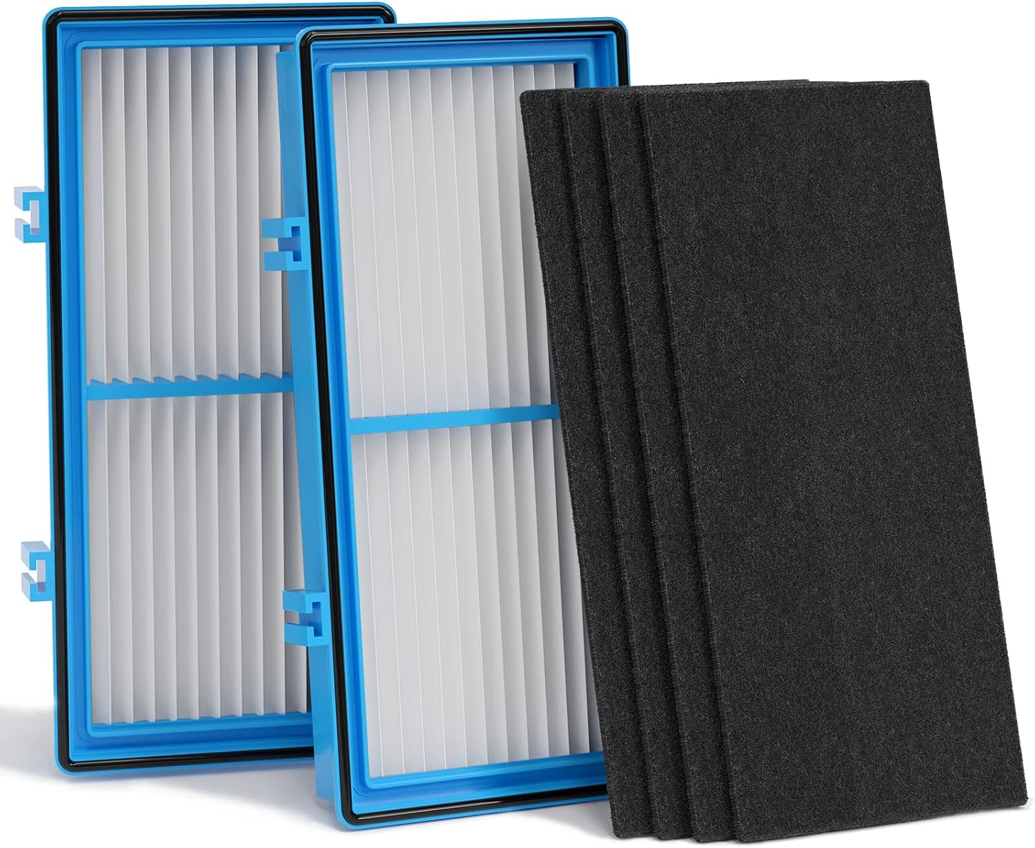 Aer1 Filter Replacement for Holmes Air Purifiers, 2 True HEPA Filters + 4 Carbon Booster Filters, HAPF30AT - Image 1