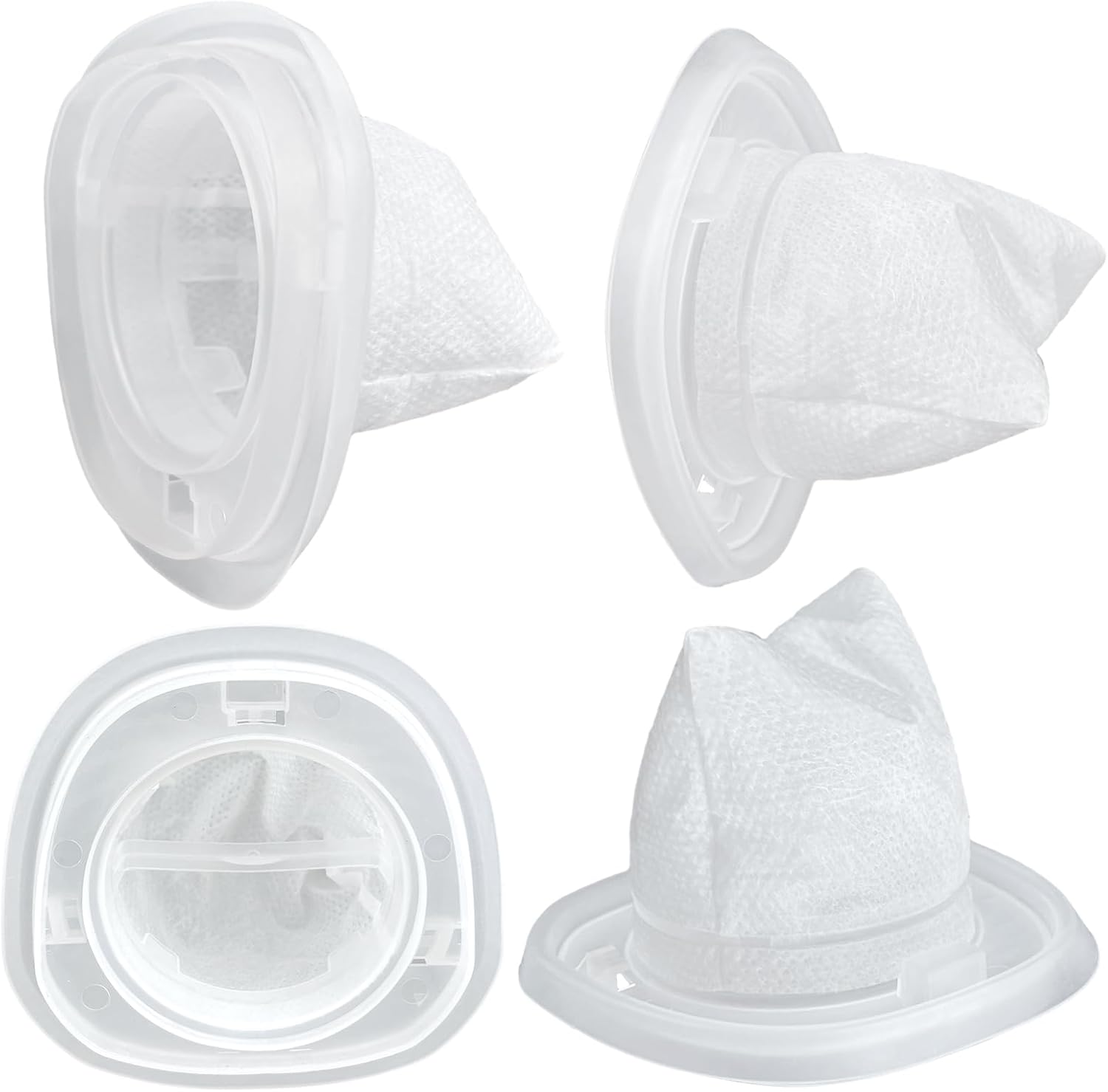 HNVCF10 Filter Replacement for Black and Decker Dustbuster Hand Vacuum HNVC115, HNVC215, HNVC220 Series, 4 Pack - Image 1