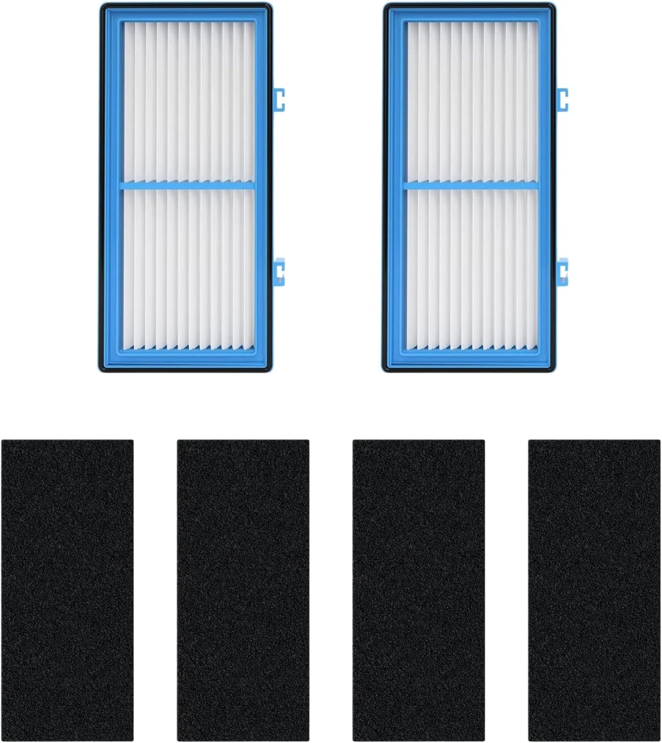 AER1 Filter Replacement for Holmes Air Purifier HAPF30AT HAP242-NUC, Odors Dust VOCs Remover, Total Air 2 True HEPA 4 Carbon Booster, 1.2 x 10 x 4.6 Inches - Image 2