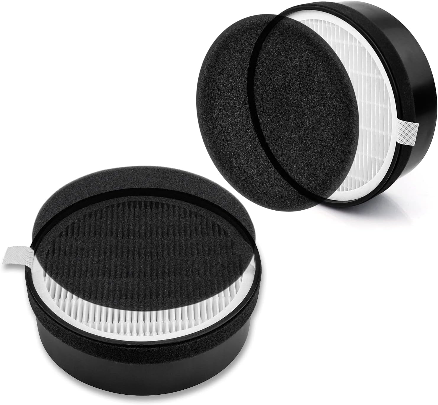 LV-H132 Replacement Filter for LEVOIT Air Purifier Replacement Filter LV-H132-RF,  3-in-1 H13 True HEPA Filter Replacement, 2 Pack - Image 1