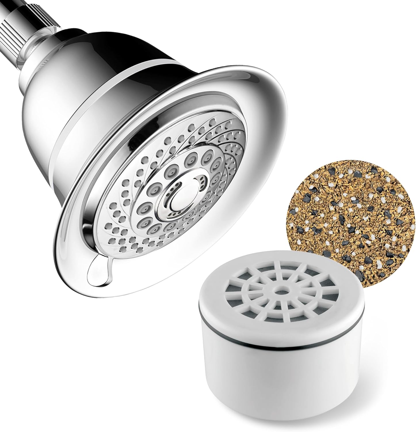 AquaCare by HotelSpa 1139 Replacement Disposable Enriched KDF Cartridge for Compact Universal Shower Filter or Filtered Shower Heads/Handheld Showers - Image 4