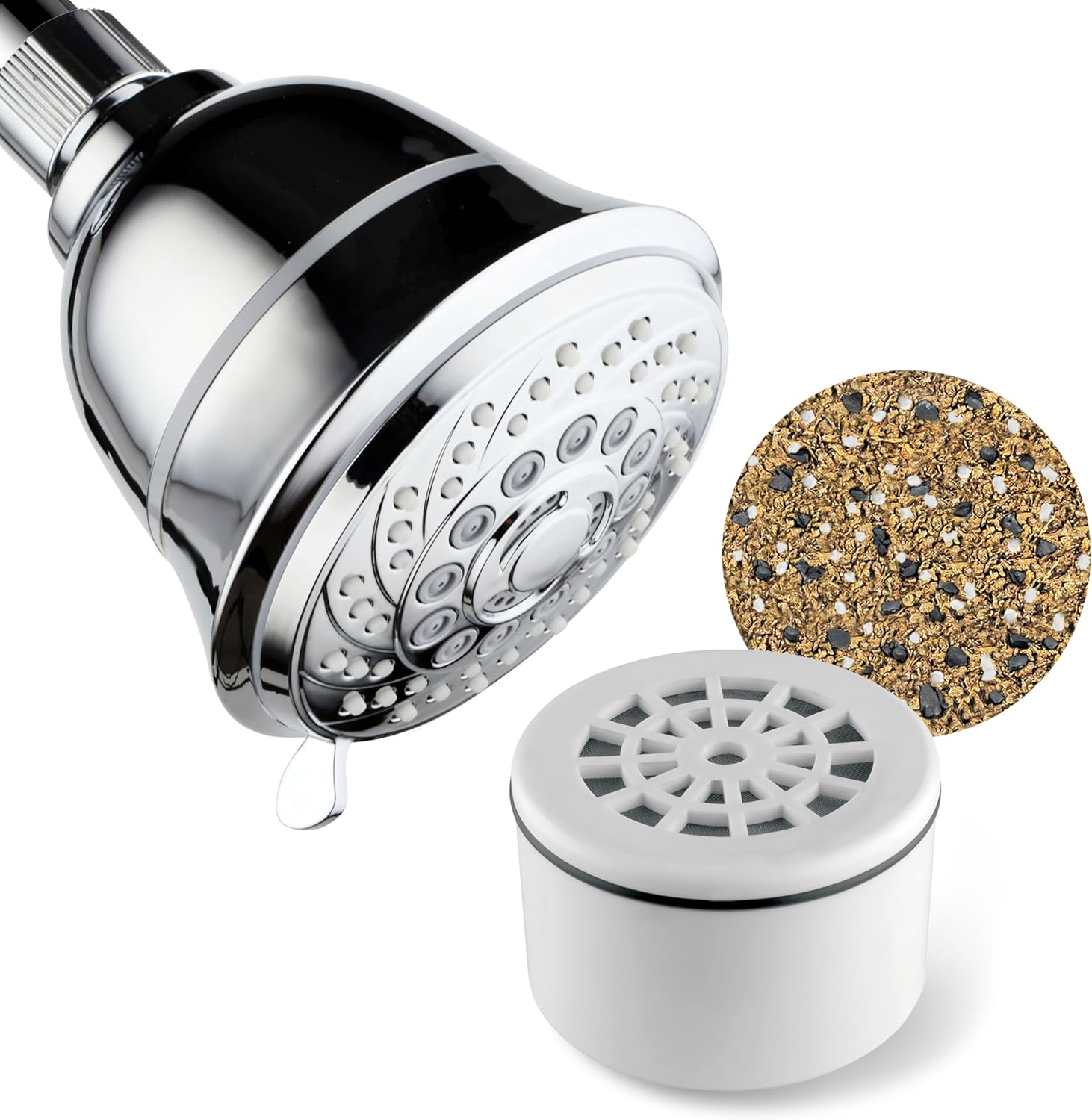 AquaCare by HotelSpa 1139 Replacement Disposable Enriched KDF Cartridge for Compact Universal Shower Filter or Filtered Shower Heads/Handheld Showers - Image 6