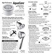 AquaCare by HotelSpa 1139 Replacement Disposable Enriched KDF Cartridge for Compact Universal Shower Filter or Filtered Shower Heads/Handheld Showers - Image 7