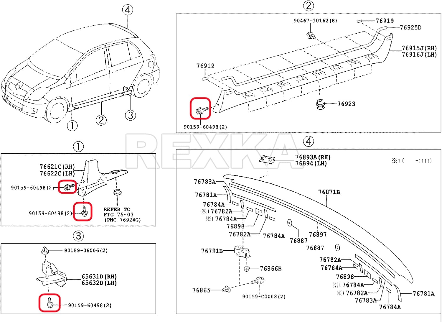 30pcs Bumper Cover Splash Shield Mud Guard Screw Bolt for Toyota Lexus 90159-60498 RAV4 Avalon Camry Highlander Prius ES300h GS350 - Image 7