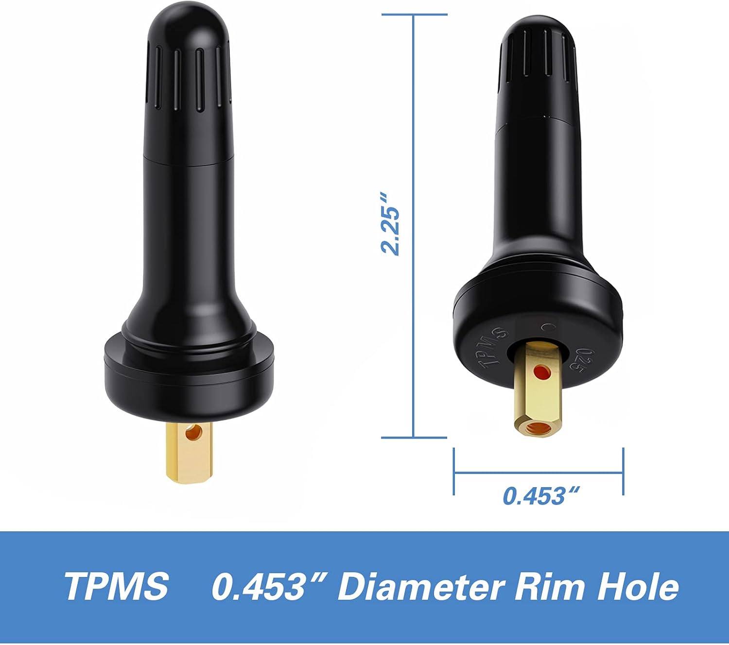 TPMS 20008 Rubber Snap-in Tire Valve Stem (50 pcs/Bag) - Image 4