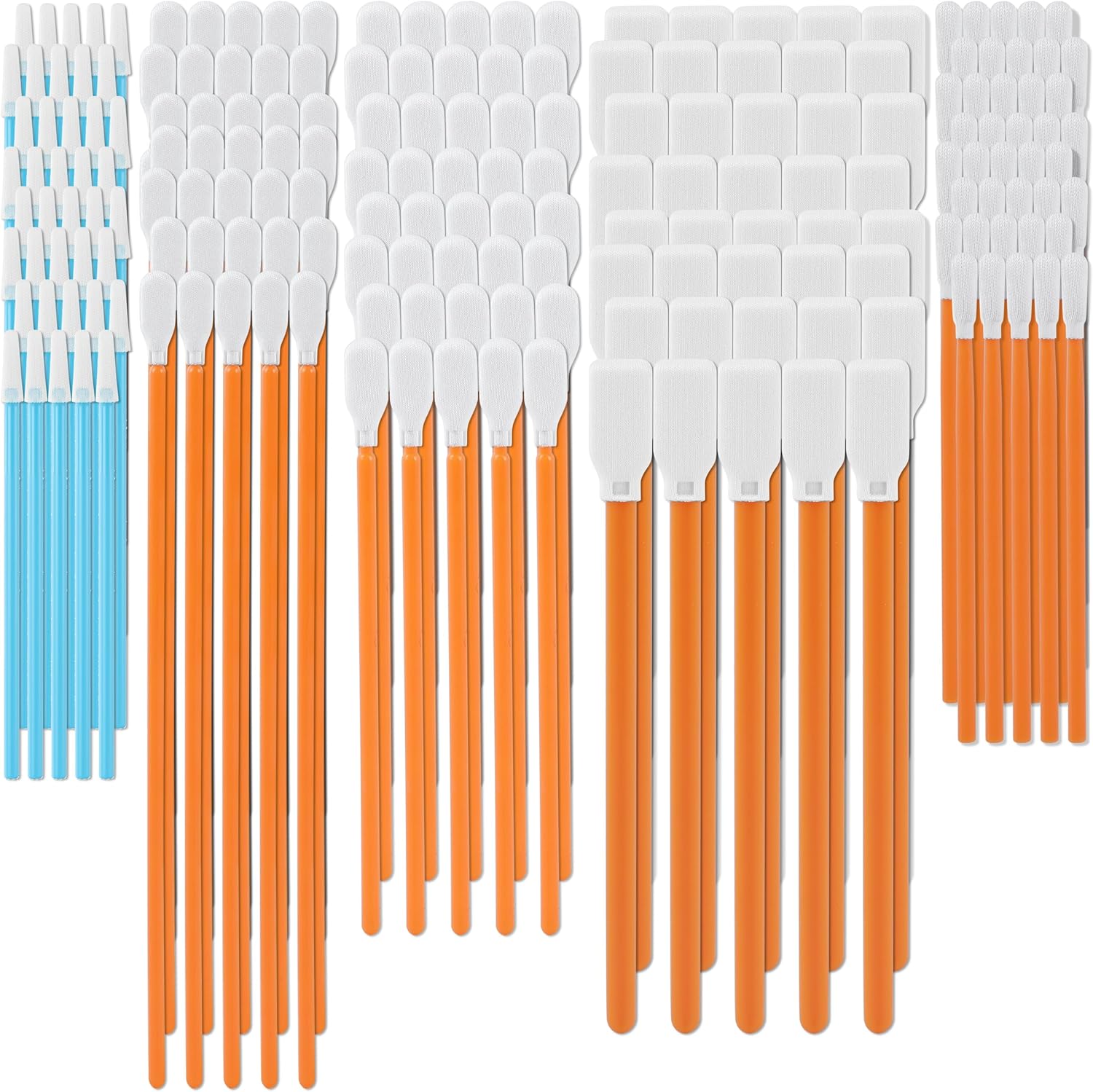 Cleaning Swab Kit - Microfiber Knitted Polyester Sticks (5 Type) Lint Free for Printer, Gun, Optics Lens, Camera, Arts and Crafts, Automotive Detailing (FA501) - Image 1