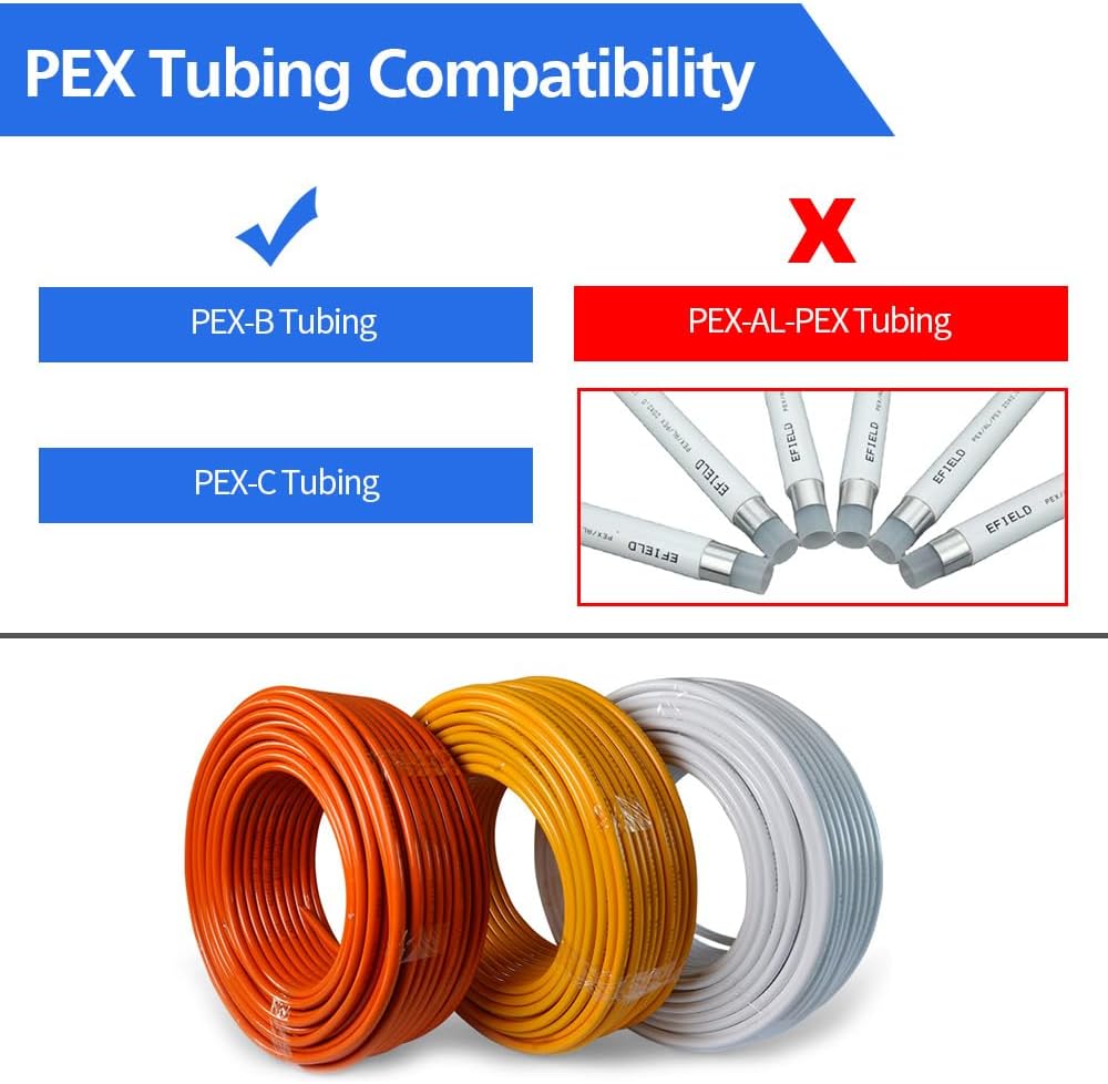 10pcs PEX Ball Valves, 3/4