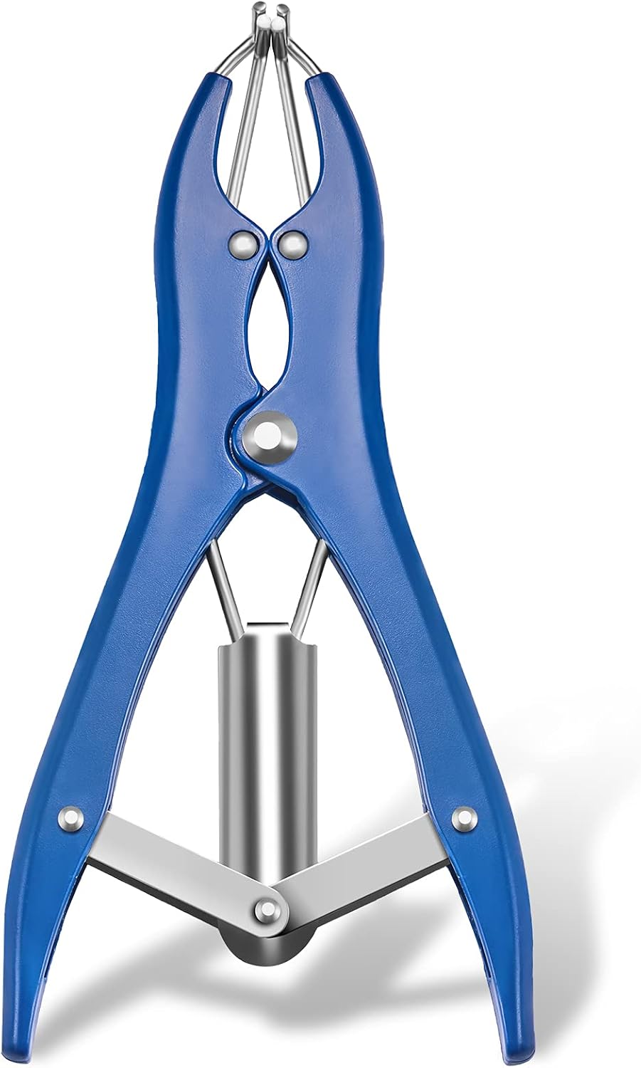 Balloon Expander Pliers Balloon Stuffing Tool Blue Stainless Steel Balloon Stretcher Sequin Filling Pliers for Filling Balloon Sequins Petals Home Party Activities(Simple Style) - Image 1
