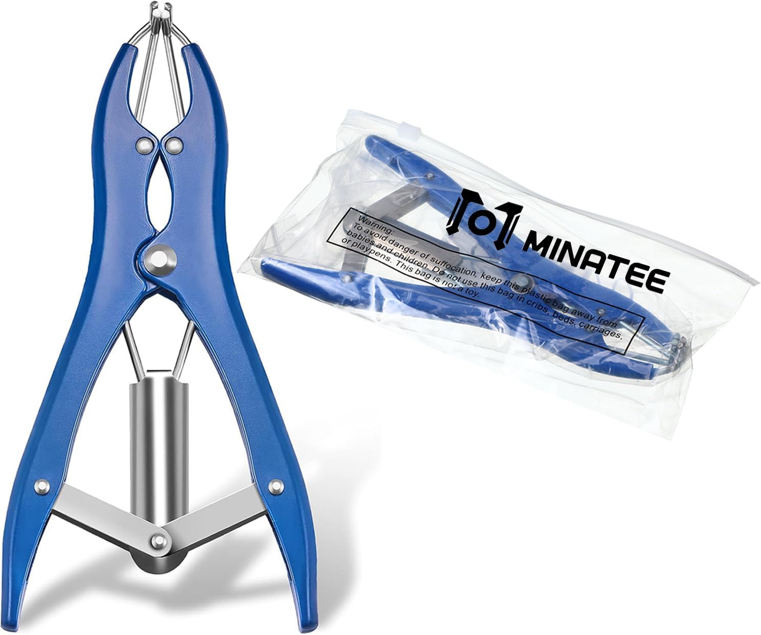 Balloon Expander Pliers Balloon Stuffing Tool Blue Stainless Steel Balloon Stretcher Sequin Filling Pliers for Filling Balloon Sequins Petals Home Party Activities(Simple Style) - Image 6