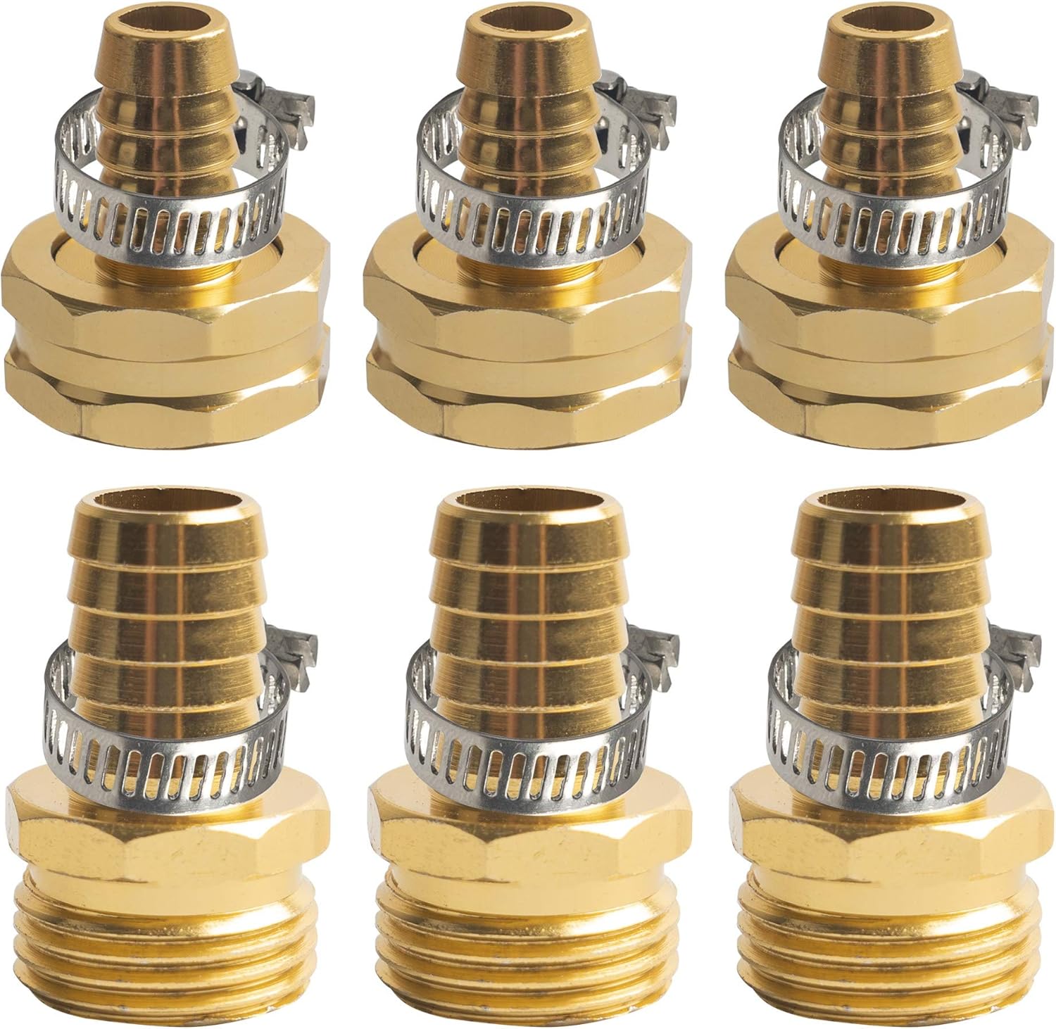 Hose Repair Connectors with Claps, 5/8