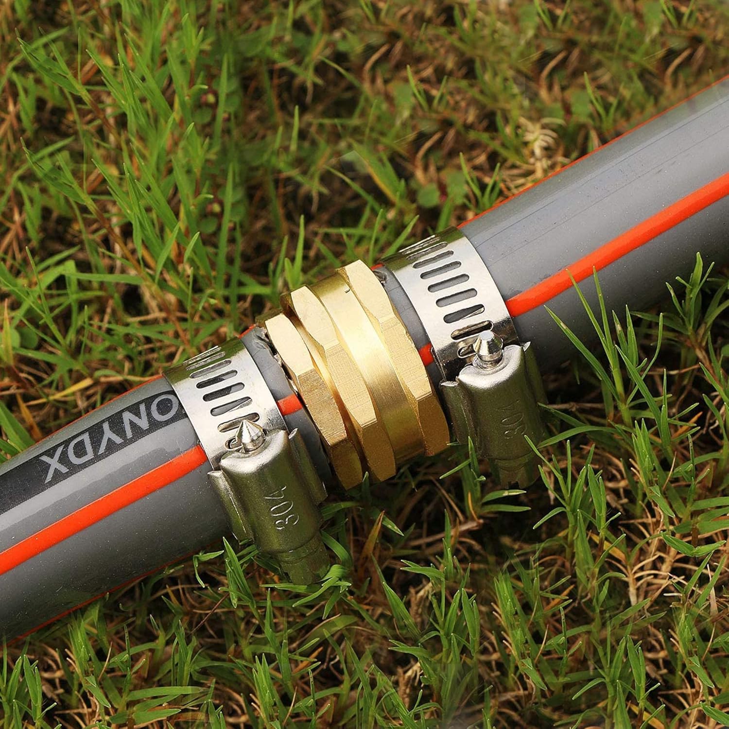 Hose Repair Connectors with Claps, 5/8