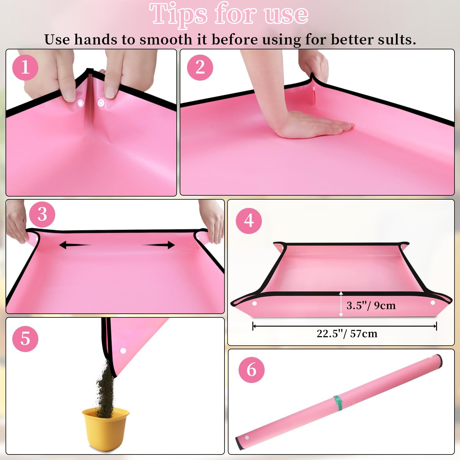 Repotting Mat for Indoor Plant Transplanting 29.5