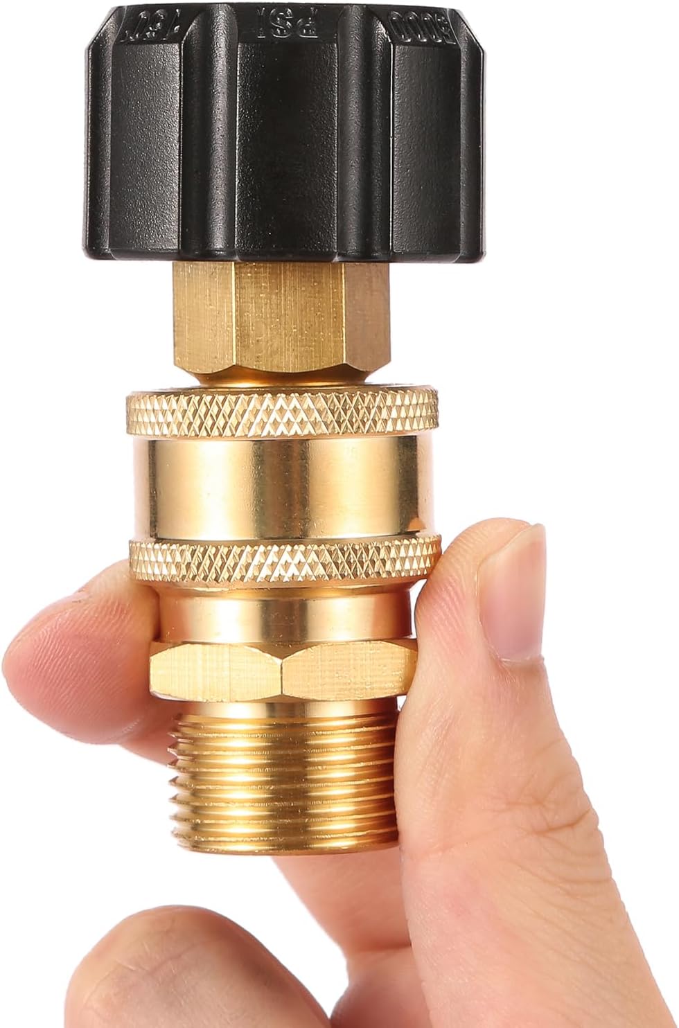 Pressure Washer Quick Connect Fittings, Quick Connect Kit M22 14mm to 3/8 Inch, 2 Pieces - Image 7
