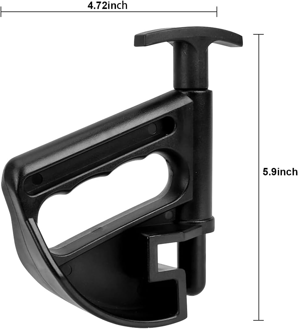 2PCS Car Tire Changer, Nylon Vehicle Tire Bead Clamp Drop Center Tool, Heavy Duty Automotive Rim Pry Tire Changer Wheel Changing Helper Accessories, Universal for Most Cars - Image 2