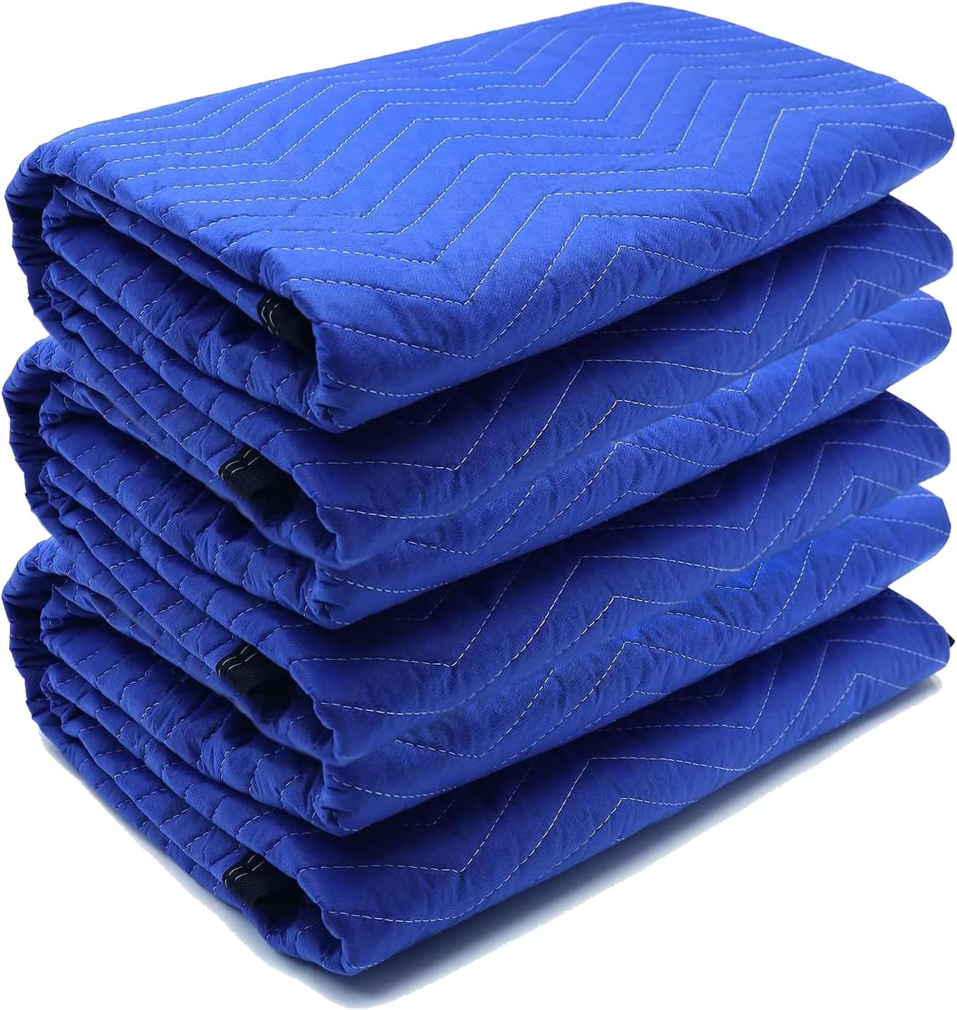 3 Pack Moving Blankets 40x72in Heavy Duty Padded Packing Blankets for Moving Shipping Protecting Furniture Professional Quilted Furniture Blankets for Moving Supplies - Image 1