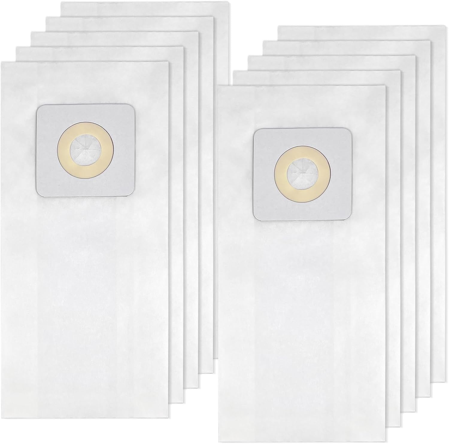 10 pack Style 7 Vacuum Cleaner Bags Replacement for Bissell PowerForce Upright Vacuums 1739 3522 3525 3545 3550 3554 6592 Series, Replace Part # 32120 - Image 1