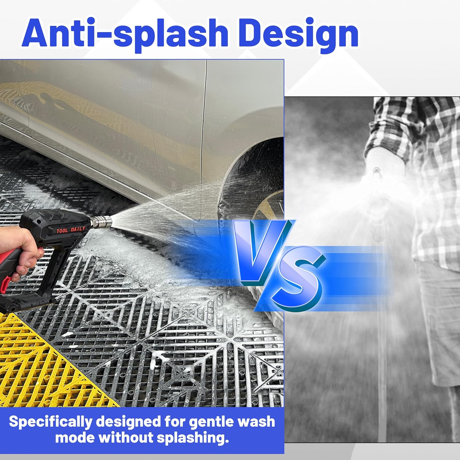 Pressure Washer Nozzle Tips for Soft Wash, Shower Nozzle for Pressure Washing with 1/4” Quick Connector, Stainless Steel Power Washer Shower Sprinkler for Car Washing and Gardening, 2 Pack - Image 5
