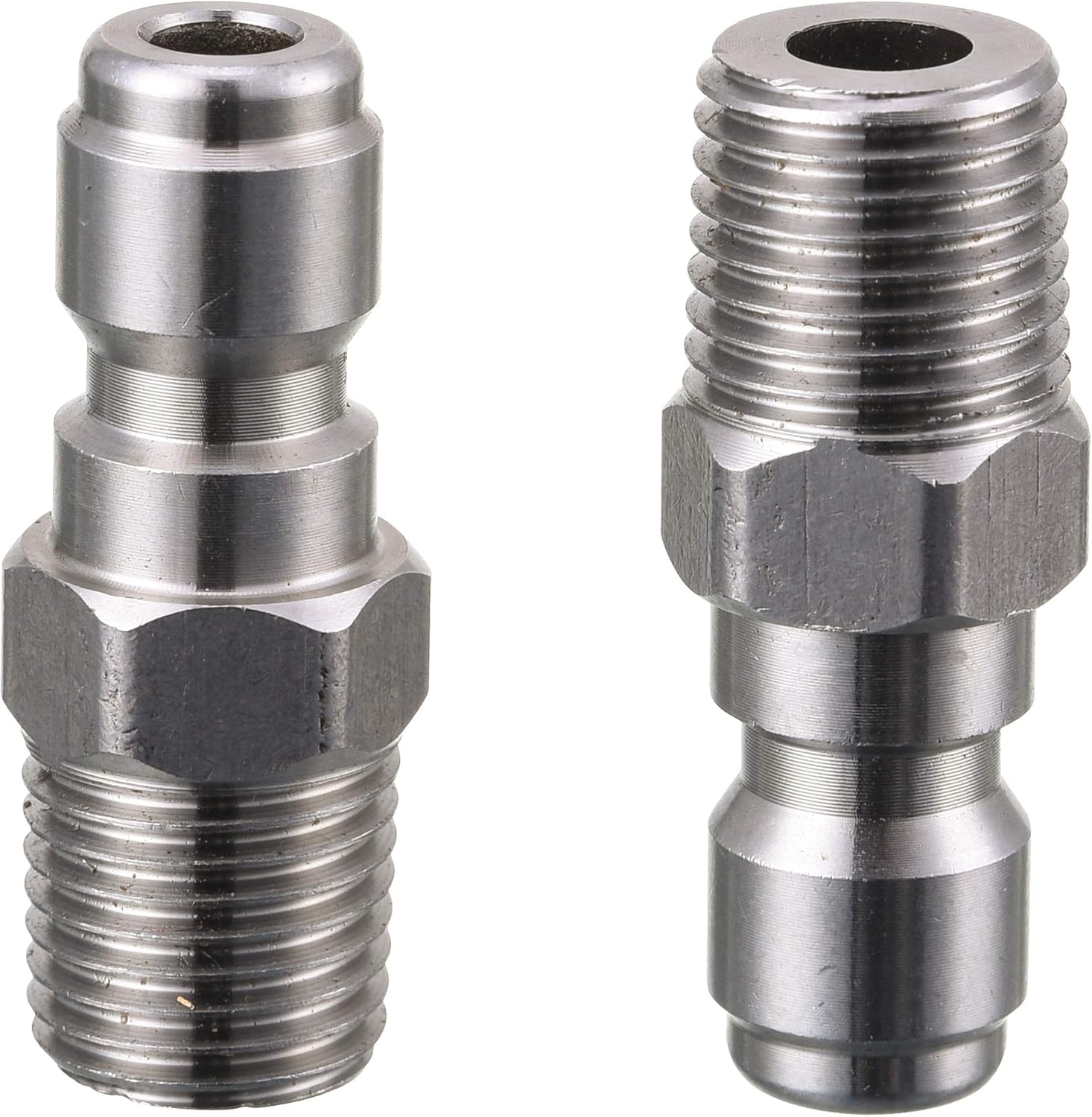 Pressure Washer Coupler, Quick Connect Plug, 1/4 Inch Male NPT Fitting, 5000 PSI, 2-Pack - Image 4