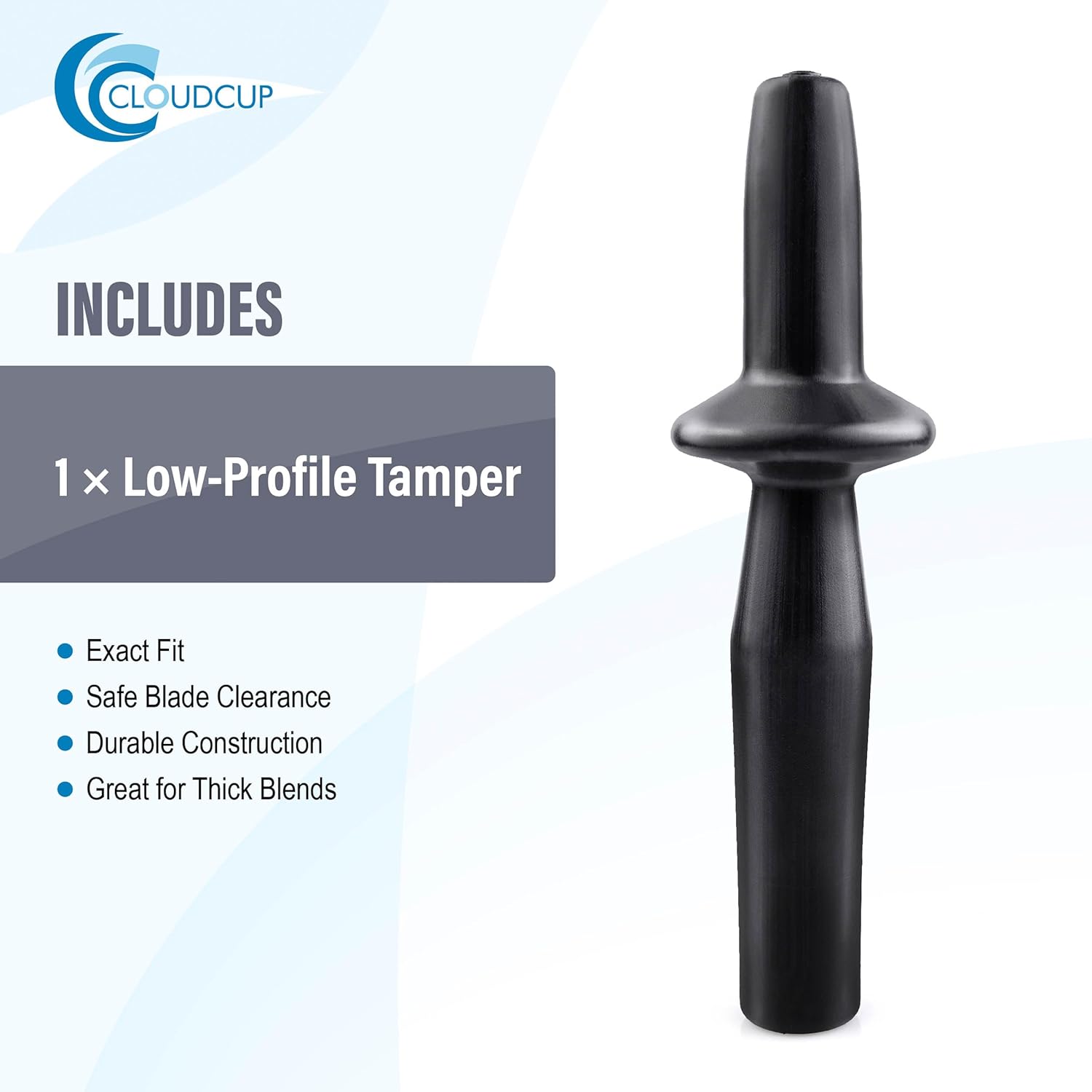Plunger Replacement Blender Parts for Vitamix Tamper Low Profile Professional Series Pro 750 5300 7500 Blender Parts Accessories, Low Profile Container 64 Oz, 40 Oz - Image 3
