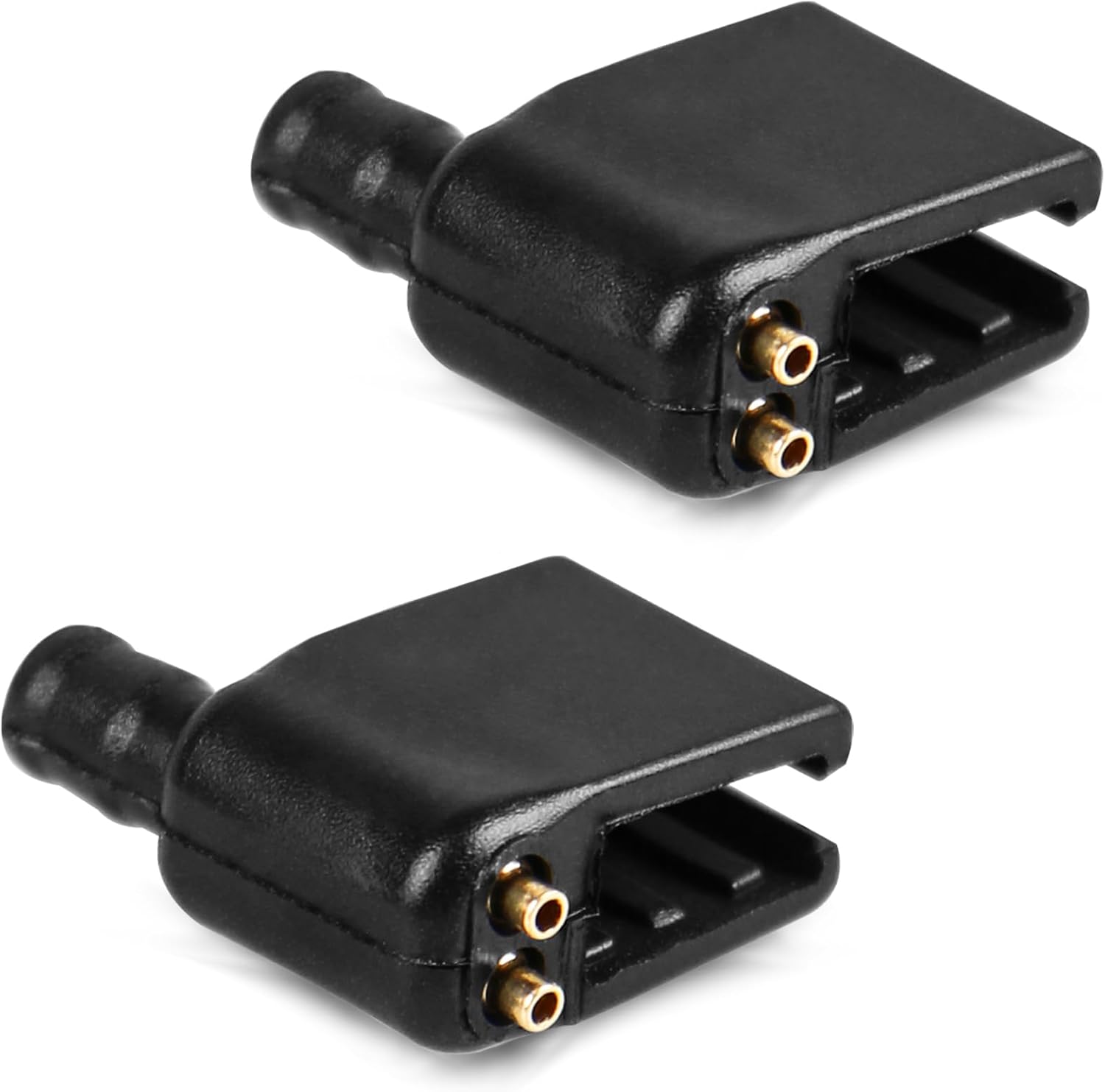 Upgraded 2 Pack Aimable Brass Windshield Washer Wiper Arm Nozzles Compatible with Mercedes, Dodge Sprinter and Peterbilt Van RV Truck Wiper Sprayer Replace 47191/68017440AA - Image 1
