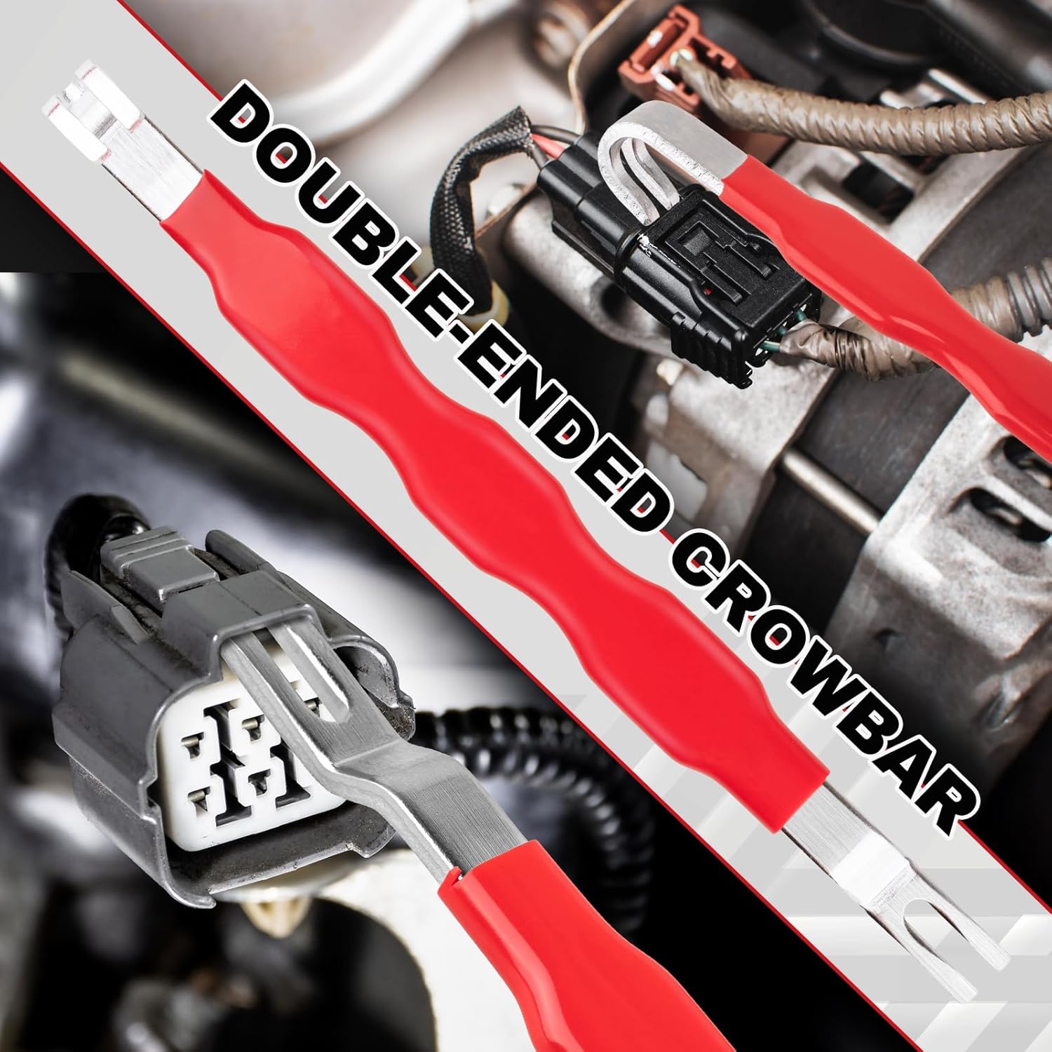 3PCS Electrical Disconnect Pliers, Upgrade Electrical Connector Pliers, Automotive Electrical Connector Removal Tool, Automotive Electrical Terminal Connector Separator Removal Tool for Cars - Image 4