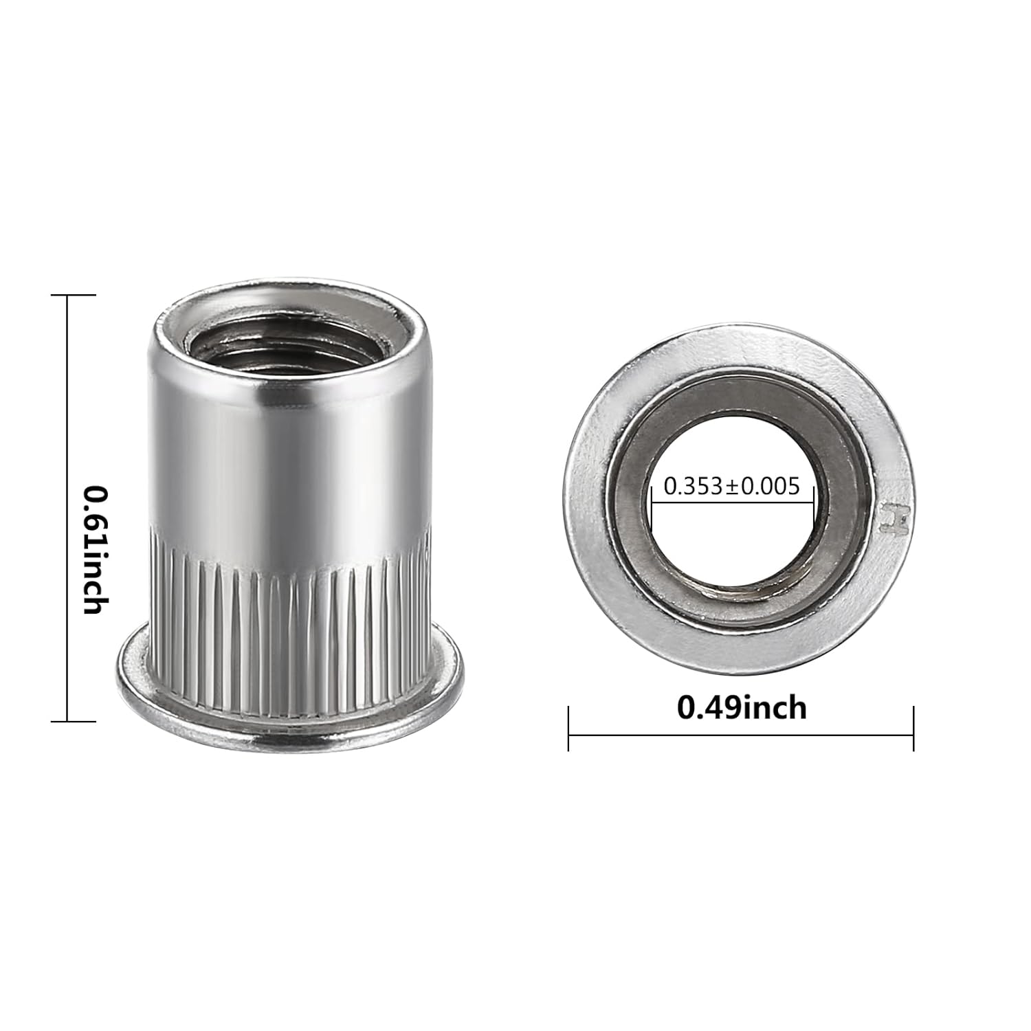 Rivet Nut 1/4
