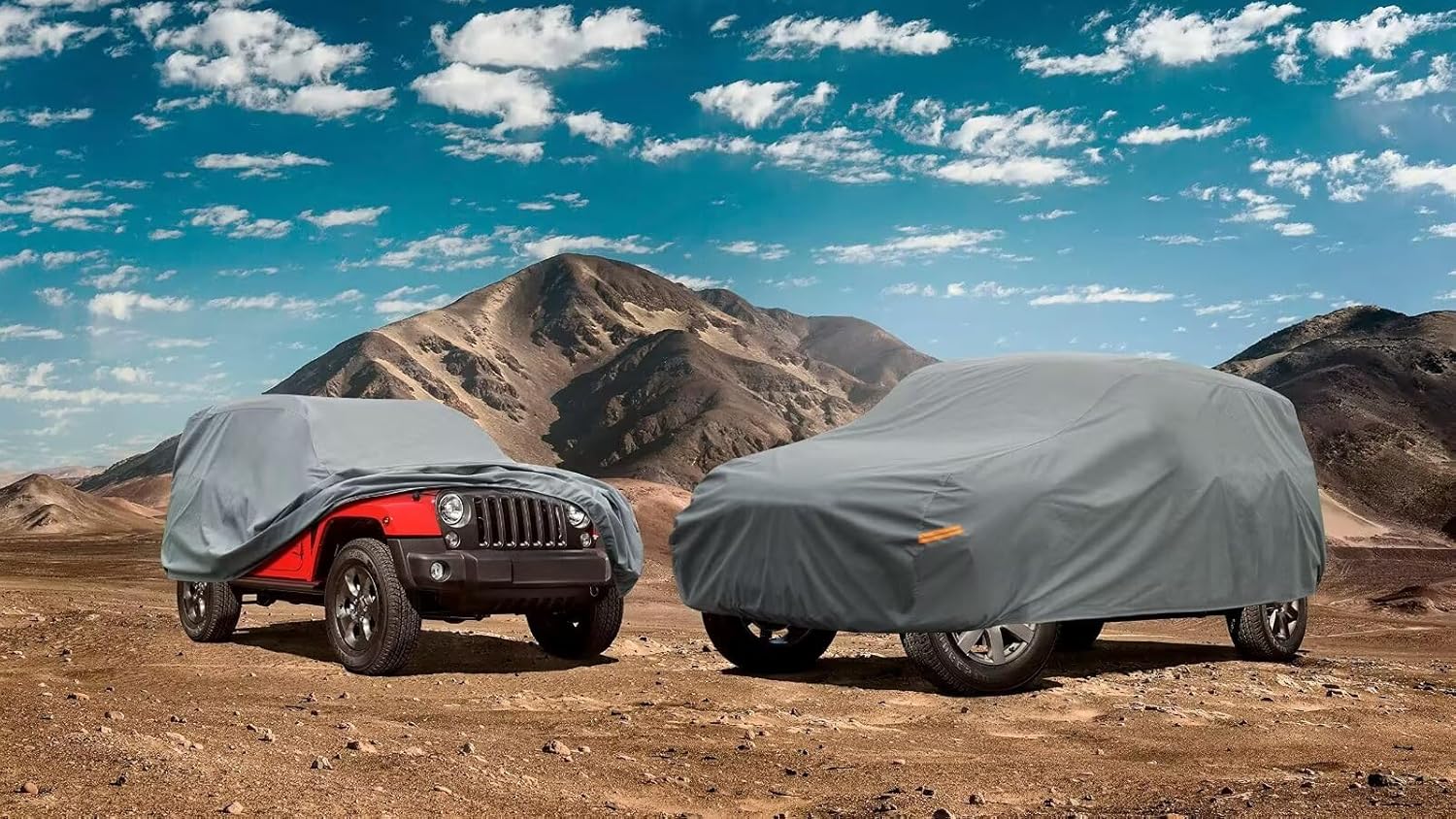 Heavy Duty Jeep 2dr Car Cover, Custom Fit Jeep Wrangler 2 Door CJ YJ JK JL Waterproof All Weather for Automobiles, Full Car Cover - Sun, Rain & UV Protection - Image 6