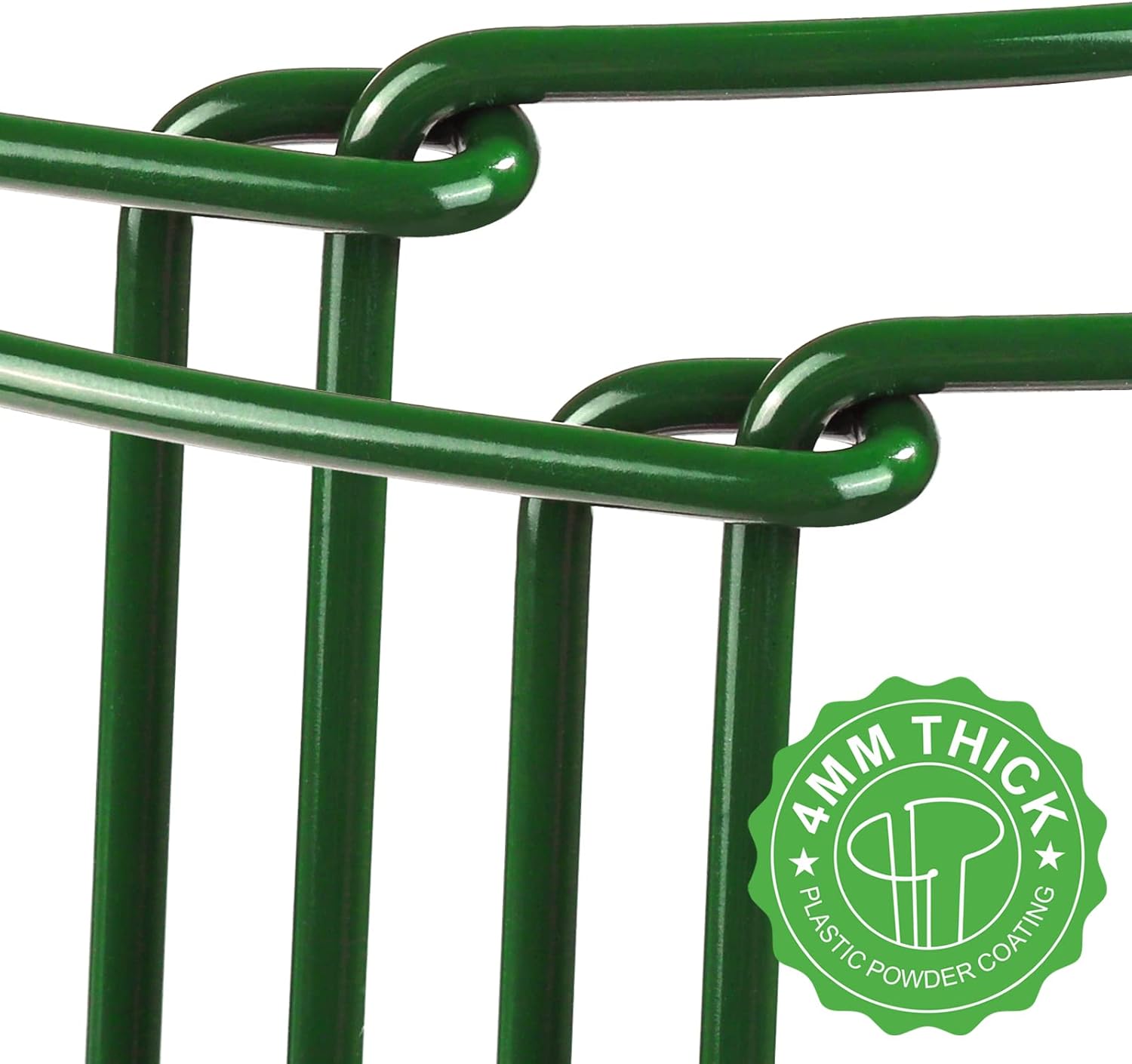 6 Pack Plant Support Plant Stakes, Metal Peony Support, Garden Plant Supports, Plant Cage, Plant Support Ring, Plant Support Stakes for Peony, Tomato, Hydrangea, Indoor Plants, 9.8 W x 15.7 H - Image 4