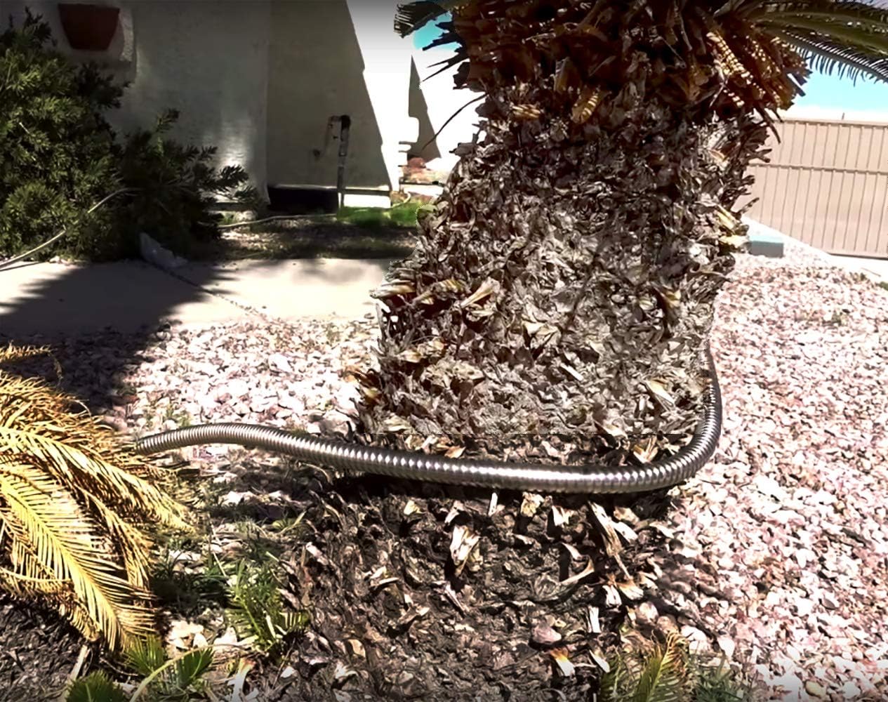 304 Stainless Steel Metal 3FT Short Garden Hose 3 Feet Flexible, Portable & Lightweight Kink Free Garden Water Outdoor Hose - Image 6