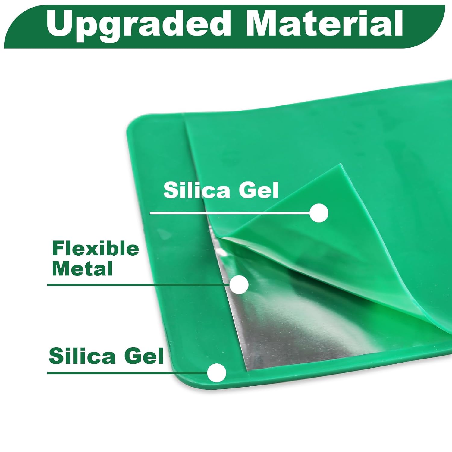 Reused Flexible Foldable Oil Funnel, Multi-Purpose Form a Funnels for Automotive Use, Easy to Clean Small Wide Mouth Funnel for Oil Drain, Available in Green - Image 4