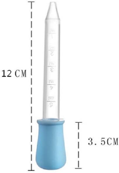 5ml Liquid Droppers Clear Medicine Silicone and Plastic Pipettes Eye Dropper with Bulb Tip for Kids Candy Molds (8 Pack) - Image 3