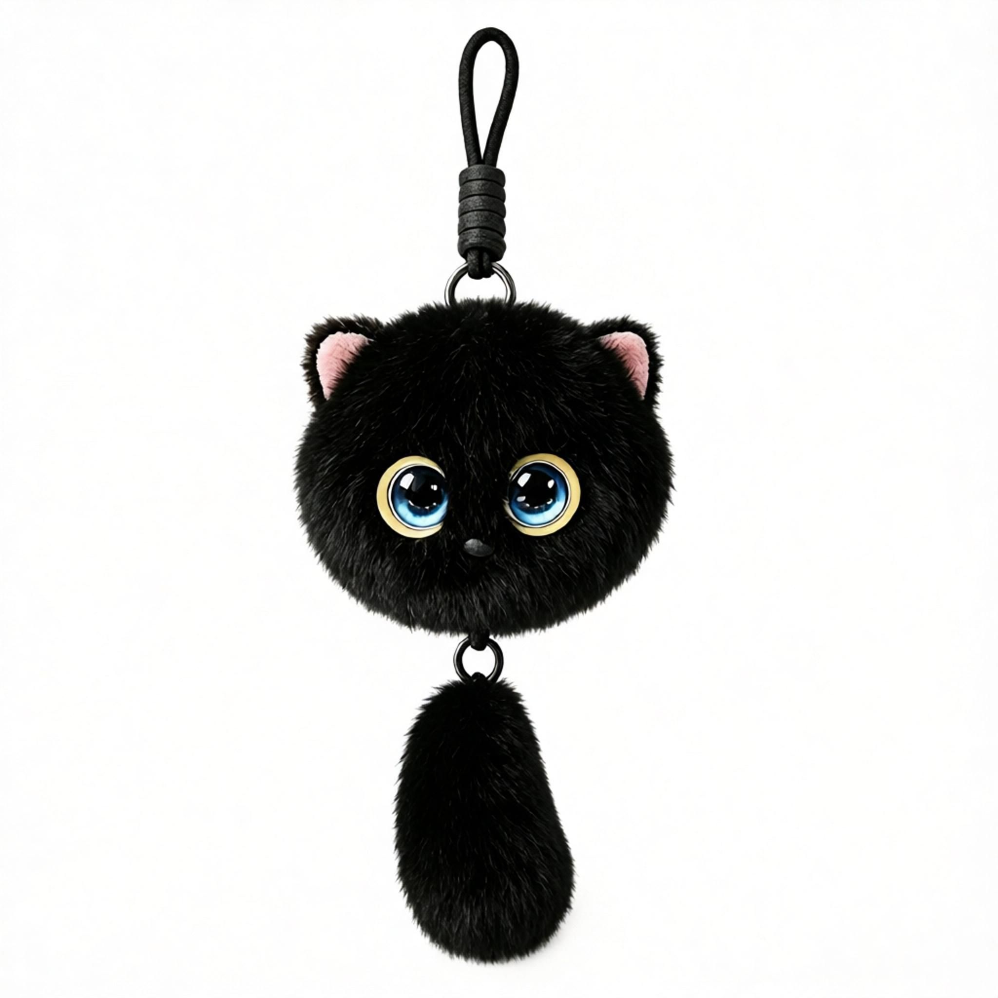 AI Cat Companion Robot - Interactive Emotional Support Pet with 40+ Languages Voice Cloning Long-term Memory - Touch Sensitive Smart Toy for Kids Adults - Black Cat - Image 1