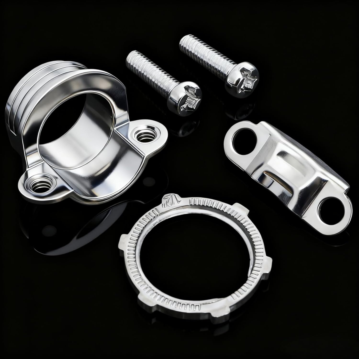 50 Pack 1/2 Inch Clamp Type Cable Connectors, Zinc Alloy and Steel Electrical Conduit Fittings for NM Cable, Rust Resistant Non-Metallic Wire Clamps to Protect Cables, Silver - Image 4