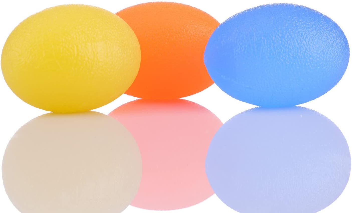 Hand Exercise Balls,Hand Therapy Balls,Grip Balls,Stress Relief Ball for Adult and Kid,Squeeze Balls Grip Equipment Ball-3 Resistance Levels(3 PCS) - Image 2