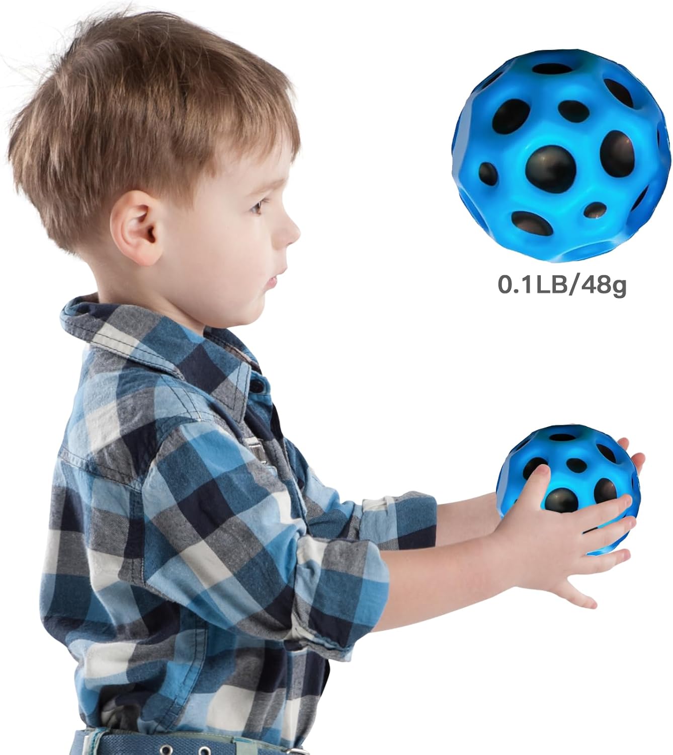 Extreme High Bouncing Ball, Super Space Children's Sensory Athlete Training Ball - Image 3