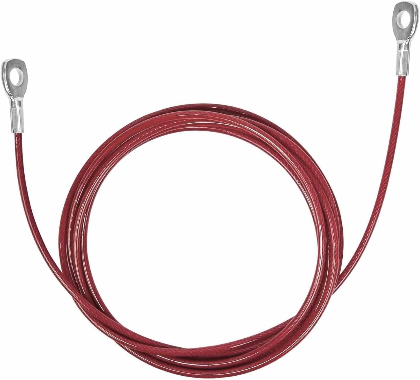 Replacement Cables for Home Gym, Fitness Pulley Cable, Weight Machine Cable -Thick 5mm(0.2inch) Heavy Duty Steel Wire Rope Gym  138'' - Image 1