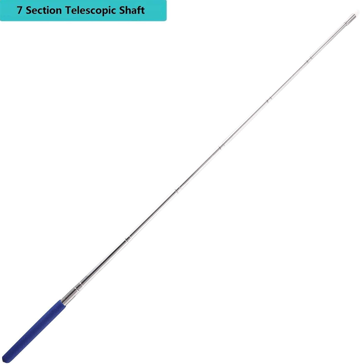 2PCS Pointer Sticks,Extendable Pointer,Hand Classroom for Teacher,Telescopic Teacher Retractable Hand Kids (Package Quantity: 2, Blue) Blue Package 2 - Image 2