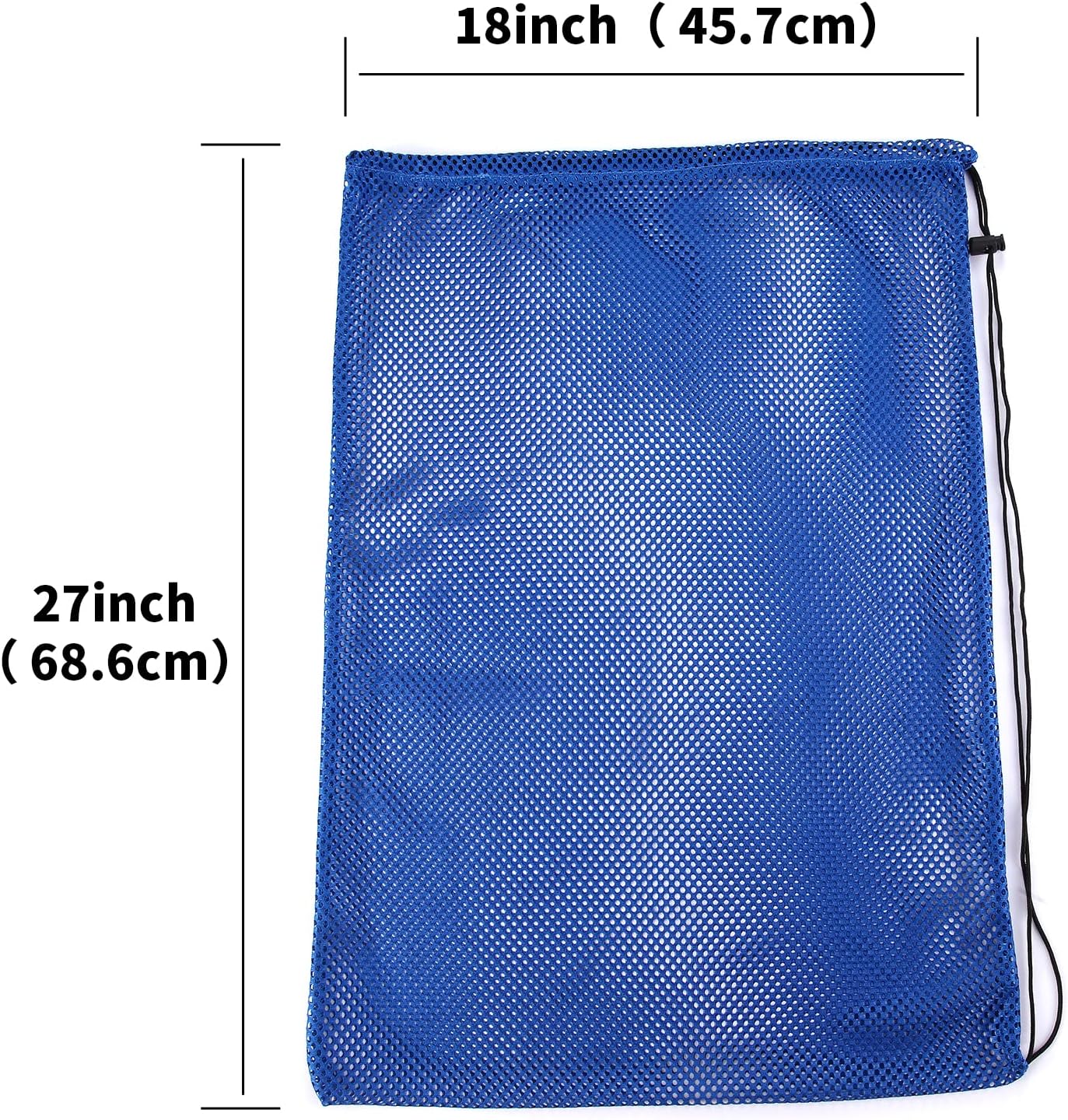 2 Packs Mesh Gear Bag for Snorkel Equipment, Oversized 18